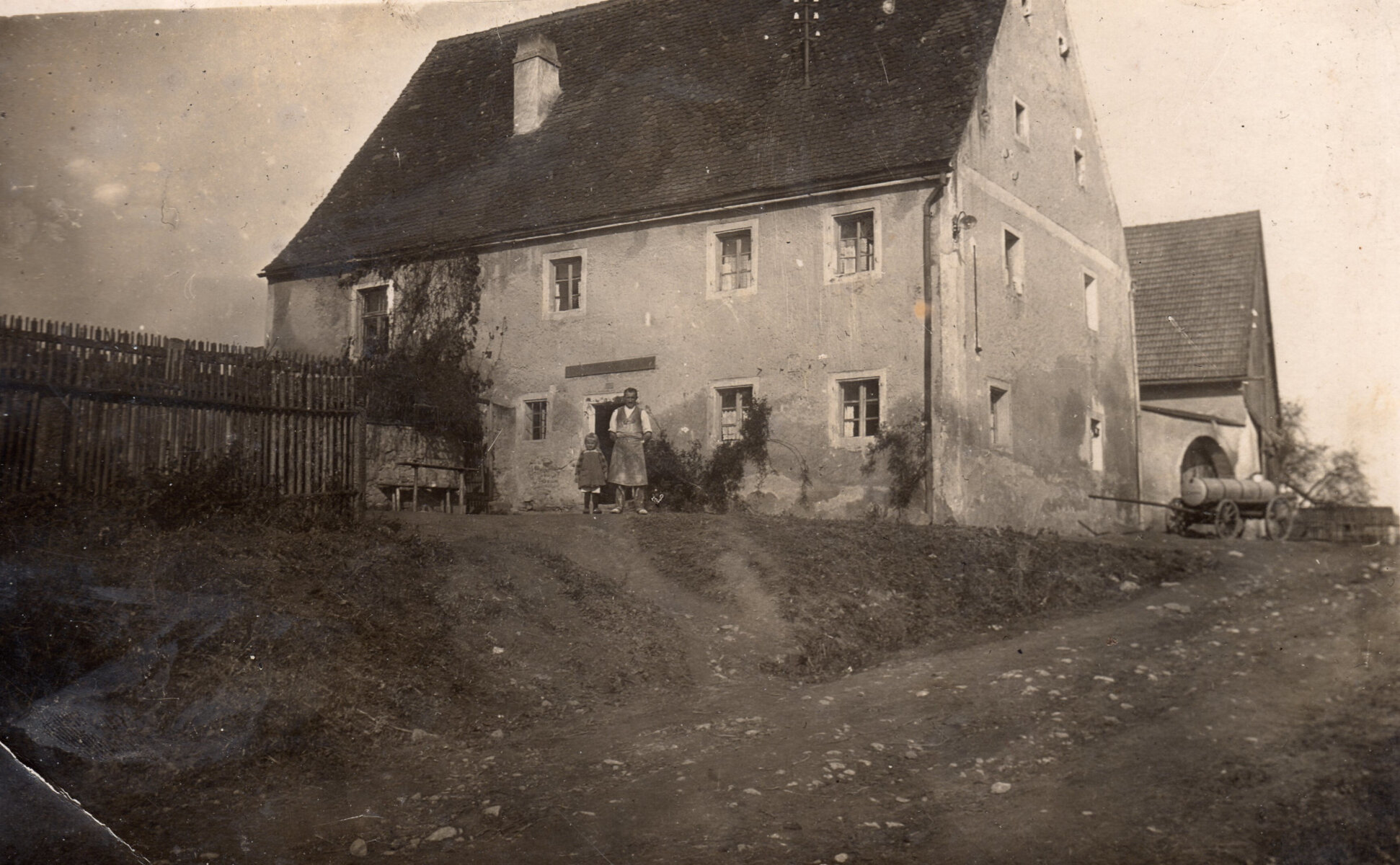 Bäckerei Weingärtner um 1925
