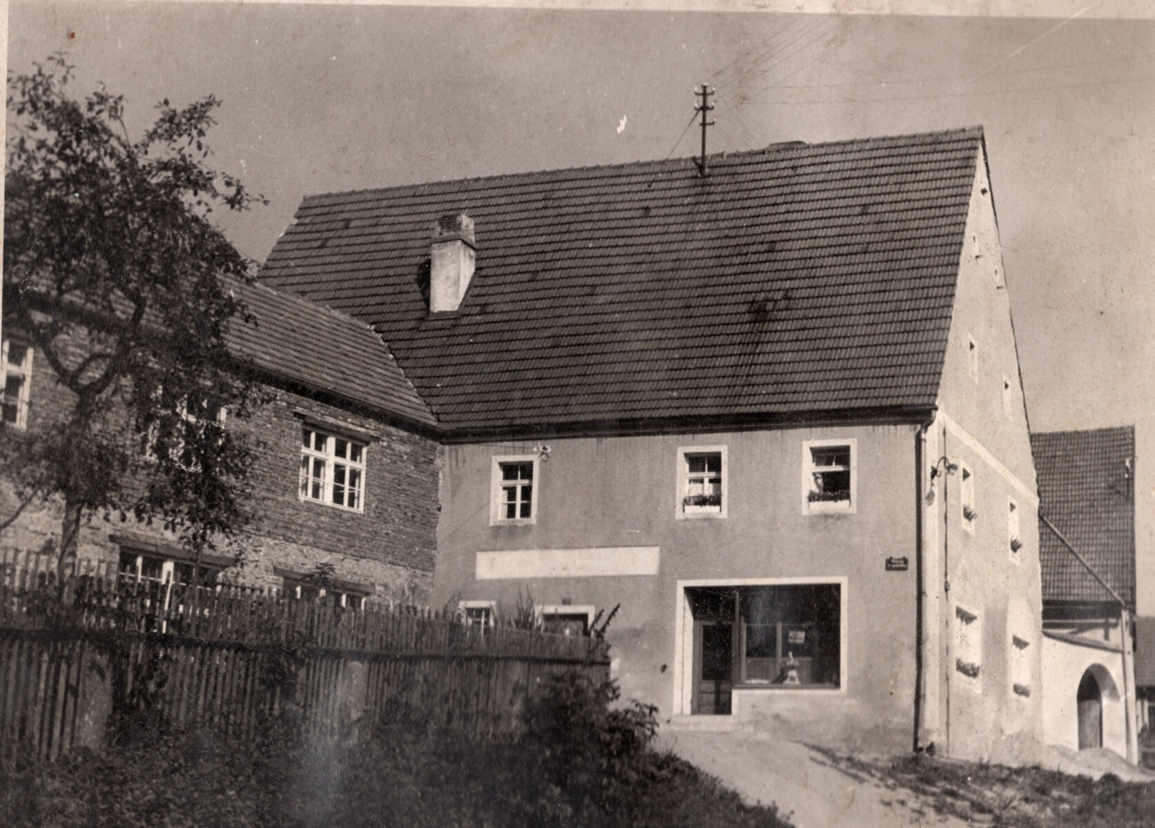Bäckerei Weingärtner um 1948